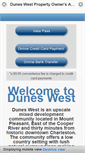 Mobile Screenshot of dunes-west.com